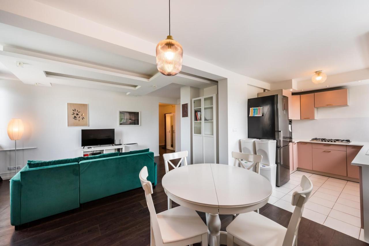 Saska Kepa Green Apartment Warszawa Exteriör bild