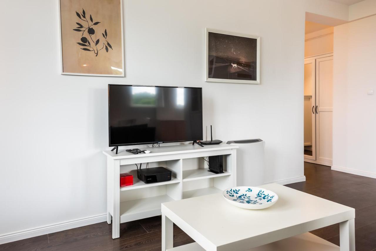 Saska Kepa Green Apartment Warszawa Exteriör bild
