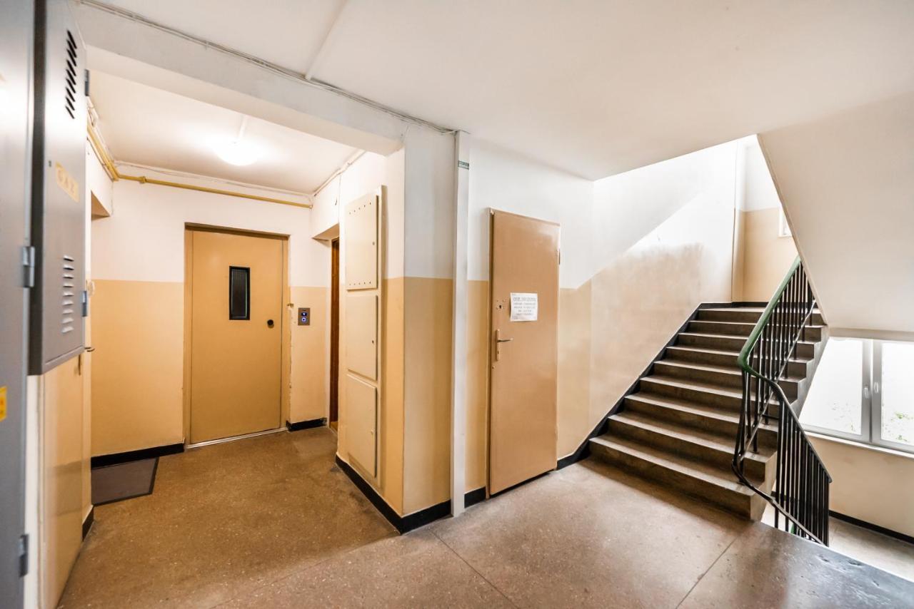 Saska Kepa Green Apartment Warszawa Exteriör bild