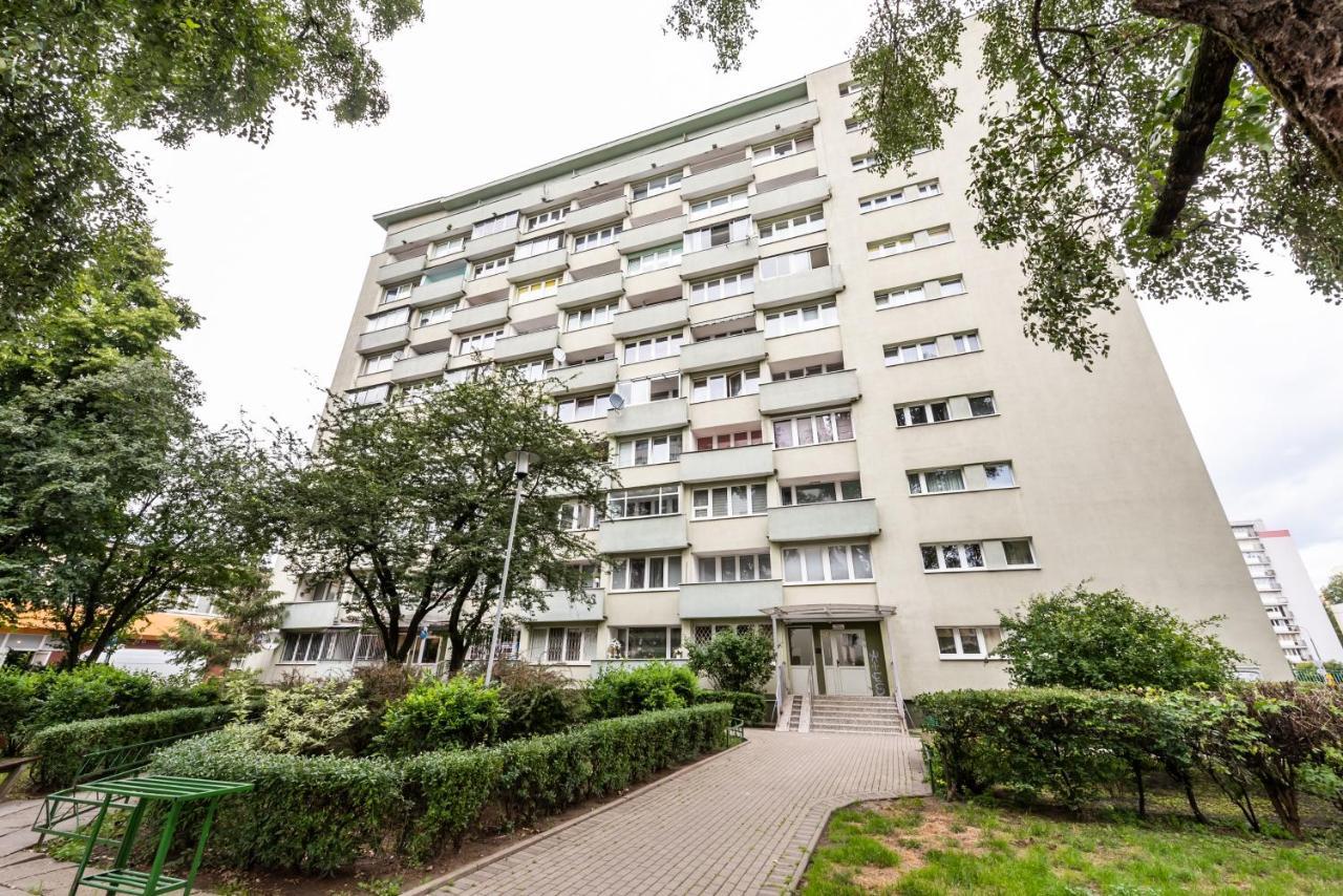 Saska Kepa Green Apartment Warszawa Exteriör bild