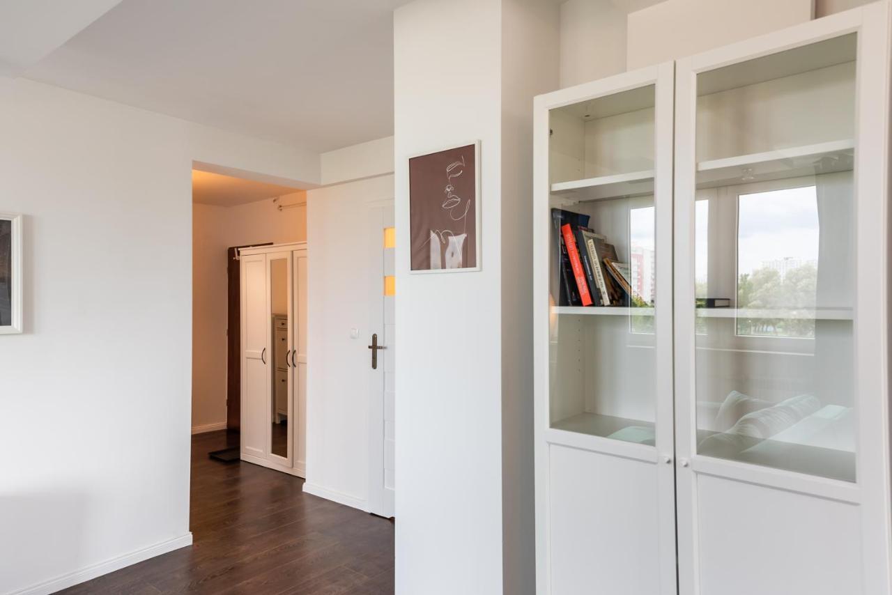 Saska Kepa Green Apartment Warszawa Exteriör bild